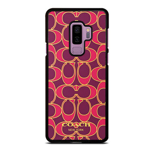 COACH NEW YORK PINK GOLD Samsung Galaxy S9 Plus Case Cover COACH NEW YORK PINK GOLD Samsung Galaxy S9 Plus Case Cover