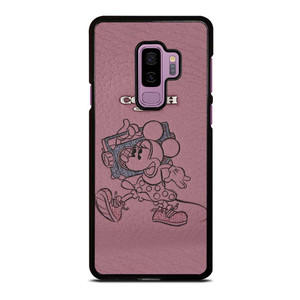 COACH NEW YORK PINK MICKEY MOUSE Samsung Galaxy S9 Plus Case Cover