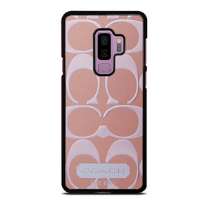 COACH NEW YORK PINK PATTERN Samsung Galaxy S9 Plus Case Cover