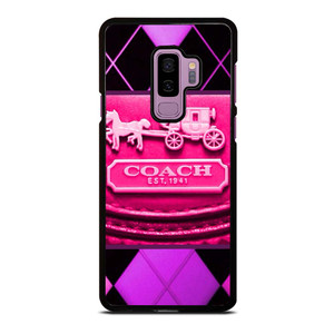 COACH NEW YORK PURPLE PINK LOGO Samsung Galaxy S9 Plus Case Cover COACH NEW YORK PURPLE PINK LOGO Samsung Galaxy S9 Plus Case Cover