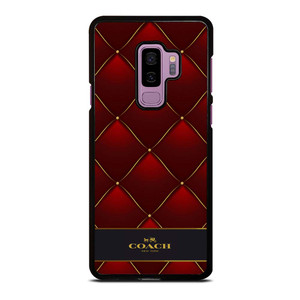 COACH NEW YORK RED GOLD Samsung Galaxy S9 Plus Case Cover