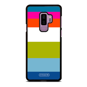 COACH NEW YORK STRIPE 2 Samsung Galaxy S9 Plus Case Cover