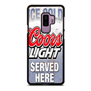 COORS LIGHT BEER ICE GOLD Samsung Galaxy S9 Plus Case Cover