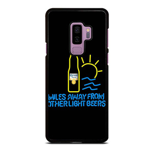 CORONA LIGHT BEER MILES AWAY Samsung Galaxy S9 Plus Case Cover CORONA LIGHT BEER MILES AWAY Samsung Galaxy S9 Plus Case Cover
