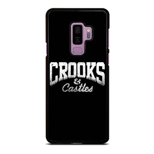 CROOKS AND CASTLES LOGO BLACK Samsung Galaxy S9 Plus Case Cover