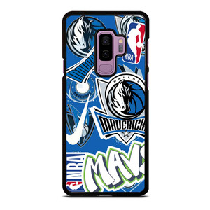 DALLAS MAVERICKS NBA STICKER BOMB Samsung Galaxy S9 Plus Case Cover