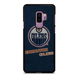 EDMONTON OILERS LOGO BLUE SUEDE Samsung Galaxy S9 Plus Case Cover