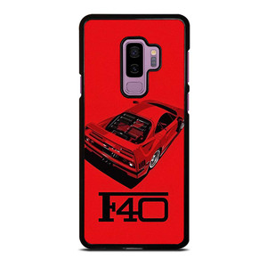FERRARI F40 SUPERCAR LOGO Samsung Galaxy S9 Plus Case Cover FERRARI F40 SUPERCAR LOGO Samsung Galaxy S9 Plus Case Cover