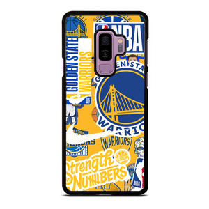 GOLDEN STATE WARRIORS NBA STICKER BOMB Samsung Galaxy S9 Plus Case Cover