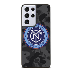 NEW YORK CITY FC MLS BLACK CAMO Samsung Galaxy S21 Ultra Case Cover