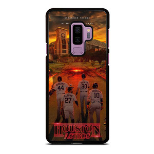 HOUSTON ASTROS STRANGER THINK Samsung Galaxy S9 Plus Case Cover HOUSTON ASTROS STRANGER THINK Samsung Galaxy S9 Plus Case Cover