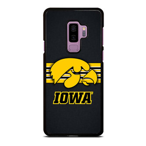IOWA HAWKEYES STRIPE LOGO Samsung Galaxy S9 Plus Case Cover