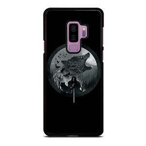 JON SNOW WOLF Samsung Galaxy S9 Plus Case Cover JON SNOW WOLF Samsung Galaxy S9 Plus Case Cover