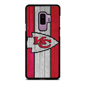 KANSAS CITY CHIEFS WOODEN LOGO Samsung Galaxy S9 Plus Case Cover