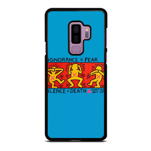 KEITH HARING SILENCE DEATH Samsung Galaxy S9 Plus Case Cover