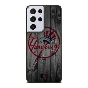 NEW YORK YANKEES BASEBALL MLB WOOD LOGO Samsung Galaxy S21 Ultra Case Cover NEW YORK YANKEES BASEBALL MLB WOOD LOGO Samsung Galaxy S21 Ultra Case Cover