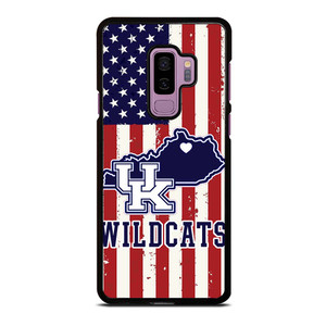 KENTUCKY WILDCATS AMERICAN FLAG Samsung Galaxy S9 Plus Case Cover