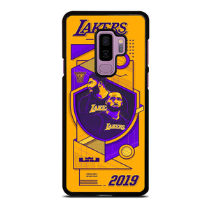 LA LAKERS LEBRON JAMES & ANTHONY DAVIS Samsung Galaxy S9 Plus Case Cover