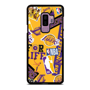 LA LOS ANGELES LAKERS STICKER BOMB Samsung Galaxy S9 Plus Case Cover LA LOS ANGELES LAKERS STICKER BOMB Samsung Galaxy S9 Plus Case Cover