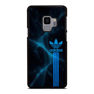 ADIDAS LOGO ABSTRACT BLUE LIGHT Samsung Galaxy S9 Case Cover