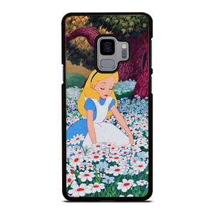 ALICE IN WONDERLAND FLOWER Samsung Galaxy S9 Case Cover