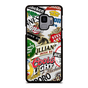 ALL BEER BRAND LOGO Samsung Galaxy S9 Case Cover