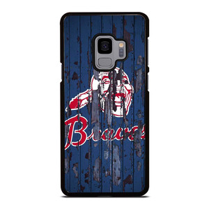 ATLANTA BRAVES RUSTY WOOD Samsung Galaxy S9 Case Cover