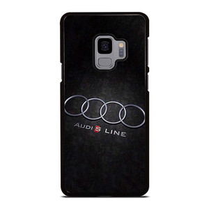 AUDI S LINE CAR EMBLEM Samsung Galaxy S9 Case Cover AUDI S LINE CAR EMBLEM Samsung Galaxy S9 Case Cover