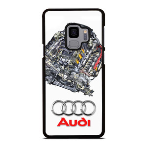 AUDI V8 FSI ENGINE LOGO Samsung Galaxy S9 Case Cover