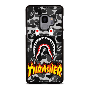 BAPE SHARK THRASHER Samsung Galaxy S9 Case Cover BAPE SHARK THRASHER Samsung Galaxy S9 Case Cover