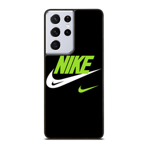 NIKE SWOOSH GREEN Samsung Galaxy S21 Ultra Case Cover
