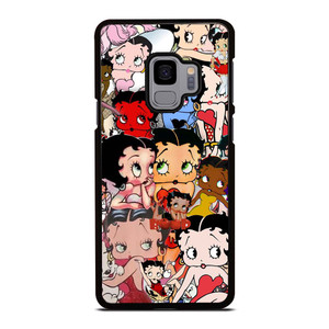 BETTY BOOP COLLAGE FACE Samsung Galaxy S9 Case Cover