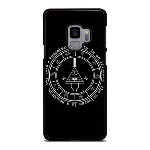 BILL CIPHER WHEEL BLACK Samsung Galaxy S9 Case Cover BILL CIPHER WHEEL BLACK Samsung Galaxy S9 Case Cover