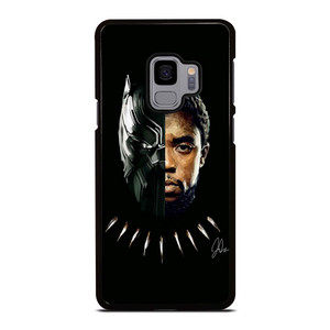 BLACK PANTHER CHADWICK BOSEMAN Samsung Galaxy S9 Case Cover BLACK PANTHER CHADWICK BOSEMAN Samsung Galaxy S9 Case Cover