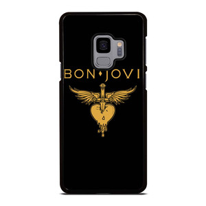 BON JOVI BAND LOGO GOLD Samsung Galaxy S9 Case Cover BON JOVI BAND LOGO GOLD Samsung Galaxy S9 Case Cover