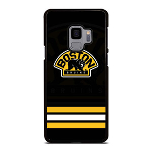 BOSTON BRUINS LOGO STRIPED Samsung Galaxy S9 Case Cover BOSTON BRUINS LOGO STRIPED Samsung Galaxy S9 Case Cover