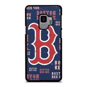 BOSTON RED SOX LOGO COLLAGE Samsung Galaxy S9 Case Cover