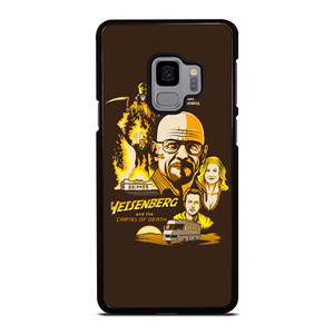 BREAKING BAD CARTEL OF DEATH Samsung Galaxy S9 Case Cover BREAKING BAD CARTEL OF DEATH Samsung Galaxy S9 Case Cover