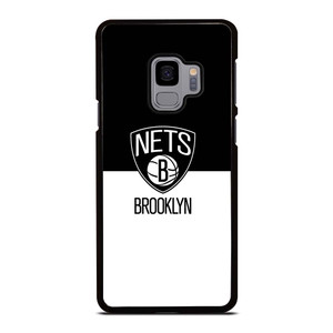 BROOKLYN NETS NBA BLACK WHITE Samsung Galaxy S9 Case Cover