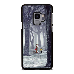 CALVIN AND HOBBES CARTOON Samsung Galaxy S9 Case Cover