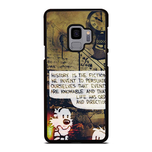 CALVIN AND HOBBES CLASSIC QUOTES Samsung Galaxy S9 Case Cover CALVIN AND HOBBES CLASSIC QUOTES Samsung Galaxy S9 Case Cover