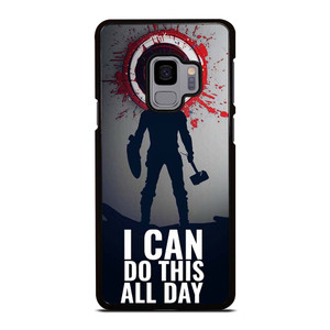 CAPTAIN AMERICA QUOTE Samsung Galaxy S9 Case Cover CAPTAIN AMERICA QUOTE Samsung Galaxy S9 Case Cover