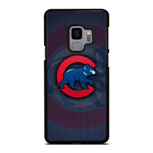 CHICAGO CUBS BEAR ICON Samsung Galaxy S9 Case Cover CHICAGO CUBS BEAR ICON Samsung Galaxy S9 Case Cover