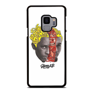 CHRIS BROWN YOUNG THUG SLIME & B Samsung Galaxy S9 Case Cover