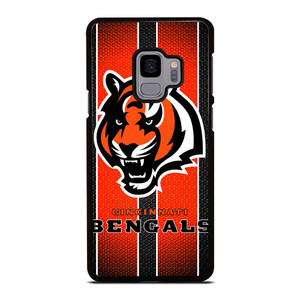 CINCINNATI BENGALS METAL SYMBOL Samsung Galaxy S9 Case Cover