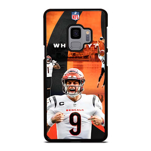 CINCINNATI BENGALS NFL JOE BURROW Samsung Galaxy S9 Case Cover