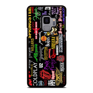 CLASSIC ROCK BAND COLLAGE Samsung Galaxy S9 Case Cover
