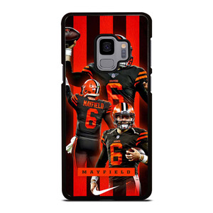CLEVELAND BROWNS BAKER MAYFIELD 6 Samsung Galaxy S9 Case Cover CLEVELAND BROWNS BAKER MAYFIELD 6 Samsung Galaxy S9 Case Cover