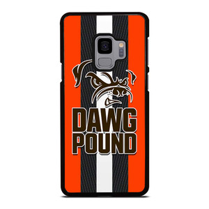 CLEVELAND BROWNS DAWG POUND Samsung Galaxy S9 Case Cover CLEVELAND BROWNS DAWG POUND Samsung Galaxy S9 Case Cover