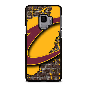 CLEVELAND CAVALIERS WALL SPLASH Samsung Galaxy S9 Case Cover CLEVELAND CAVALIERS WALL SPLASH Samsung Galaxy S9 Case Cover